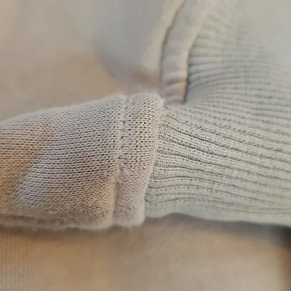 White Fox Boutique Greige High-Waist Track Joggers - Has Discoloration Stains - Picture 9 of 16